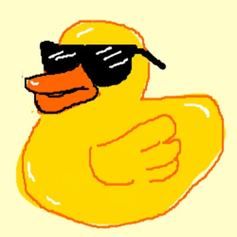 Meme hình con vịt hài hước tạo nên không khí vui vẻ cho những ai yêu thích sự dễ thương.