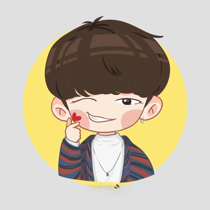 Ảnh anime nam chibi cute siêu đáng yêu đầy cá tính