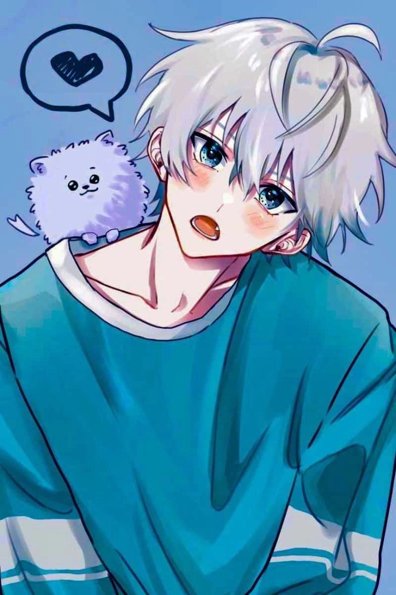 Hình anime nam cute với vẻ ngoài dễ thương nổi bật