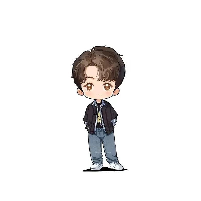 Ảnh chibi nam dễ thương, tạo điểm nhấn đáng yêu cho mọi không gian
