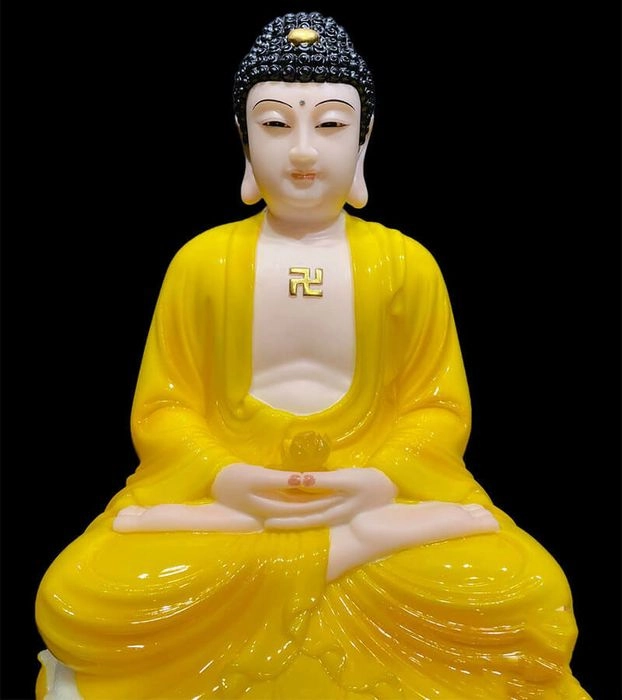 Hình ảnh Phật A Di Đà đẹp nhất, ánh sáng từ bi chiếu rọi