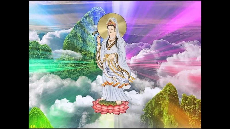 Ảnh Phật Bà Quan Âm Bồ Tát đẹp nhất, ánh sáng của yêu thương