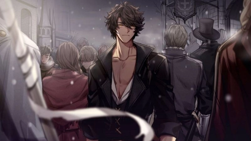 Ảnh nam anime với phong cách mạnh mẽ và chất lừ