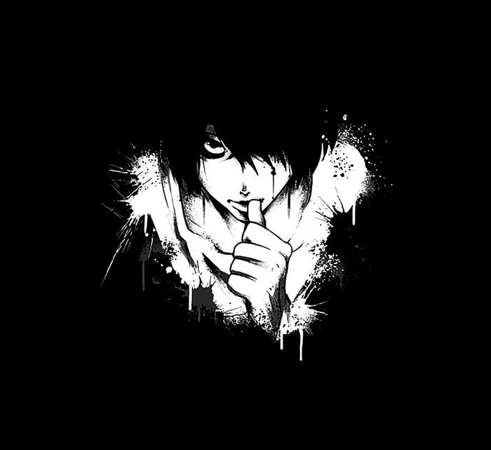 Anime trắng đen ngầu tạo phong cách đầy cá tính