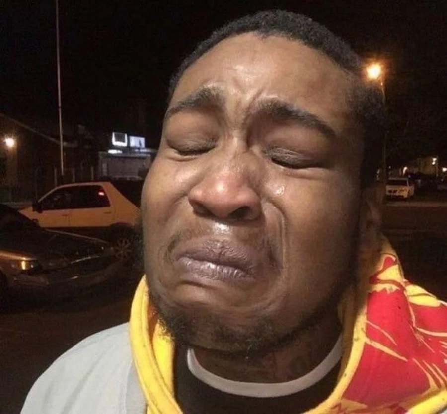 Nét mặt sửng sốt của meme bất ngờ anh da đen gây bão mạng