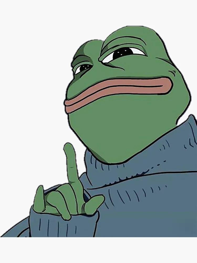 Biểu cảm chất lừ từ ếch pepe meme