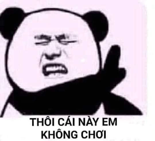 Dễ thương quá trời với meme gấu trúc cute này nè