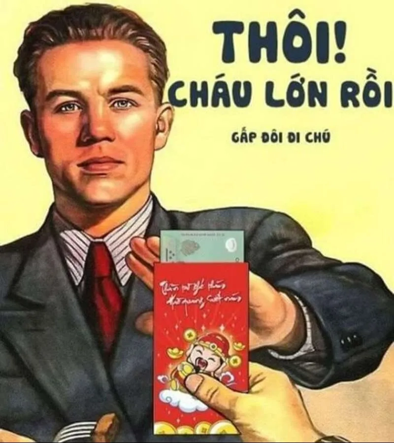 Chia sẻ avatar tết 2024 meme để hòa cùng không khí lễ hội