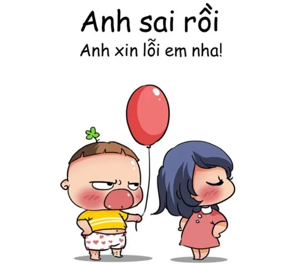 Cúi đầu xin lỗi meme là lời xin lỗi đầy thành ý