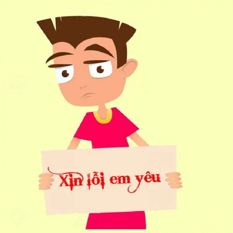 Meme xin lỗi em giúp chấm dứt mọi giận hờn