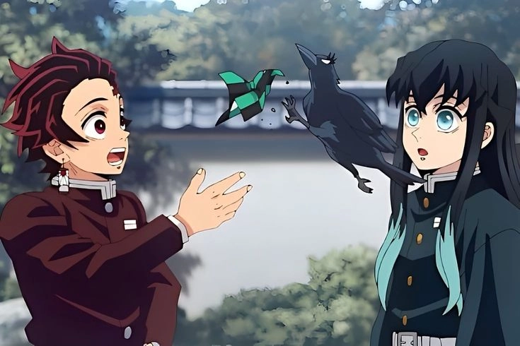 Muichiro và Tanjiro với lòng quyết tâm kiên cường