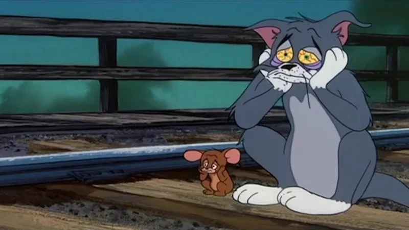Tom và Jerry có con vịt tình bạn đáng yêu khó tả