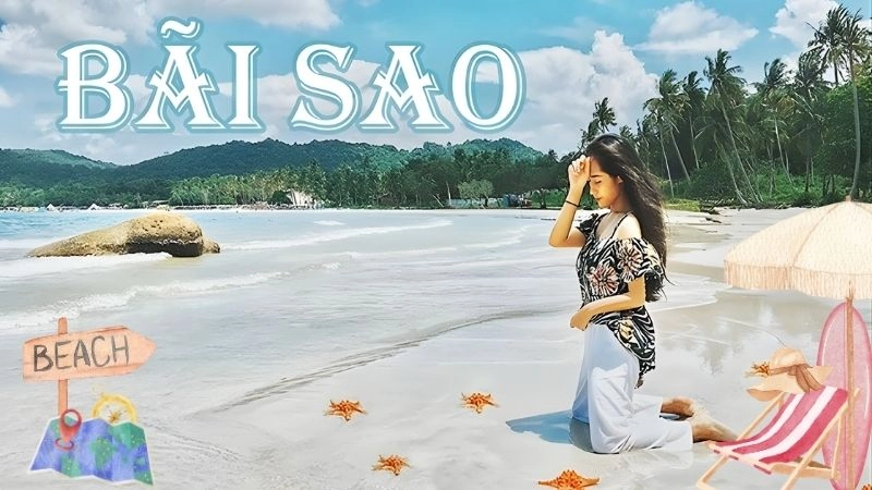 Bãi Sao Phú Quốc – Nắng vàng, cát trắng như kem