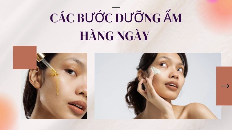 Các bước skincare cho da khô nhạy cảm tại nhà