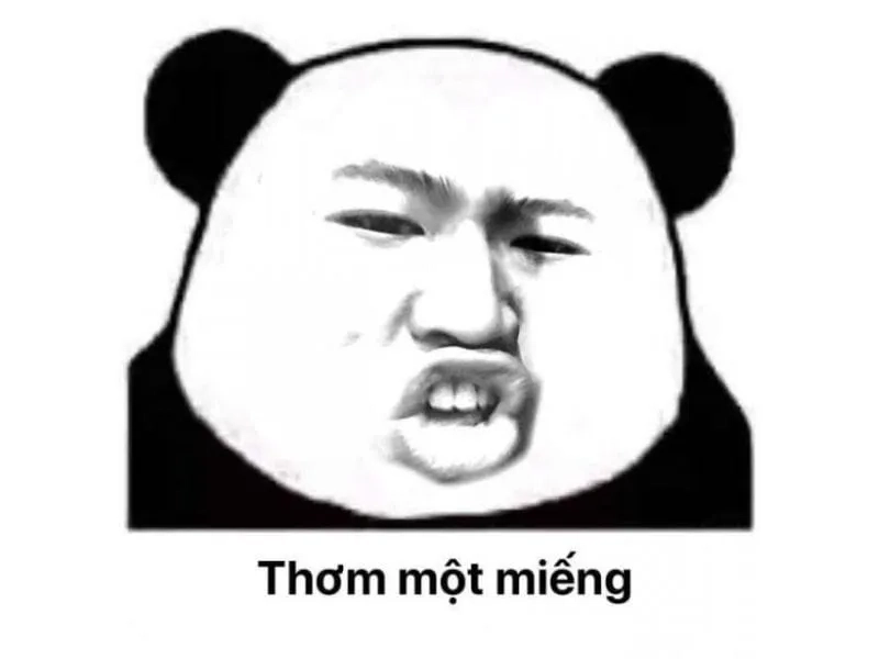 Ảnh meme cảm ơn thể hiện sự trân trọng nhẹ nhàng