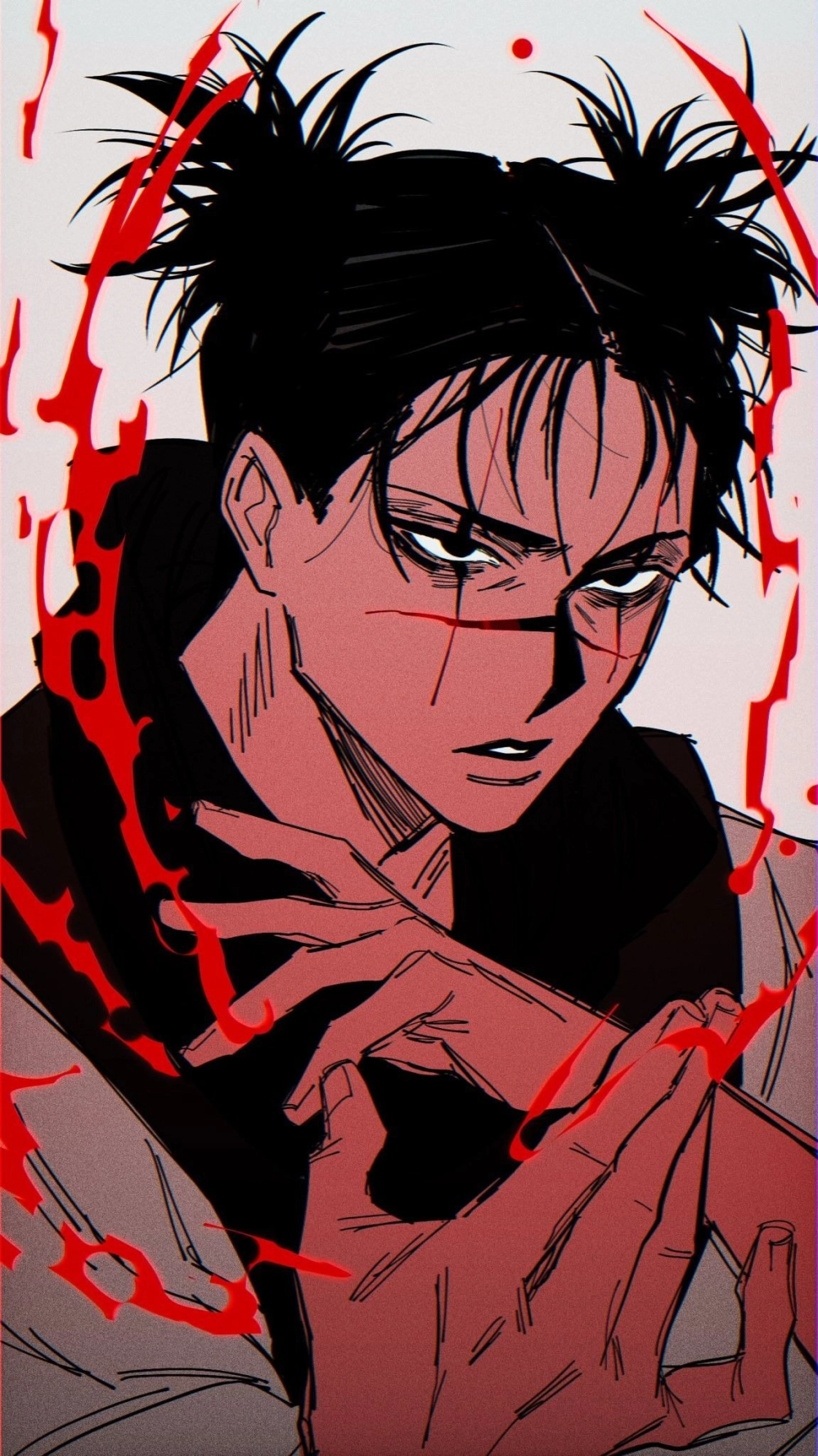 Choso chibi fanart nghệ thuật dễ thương