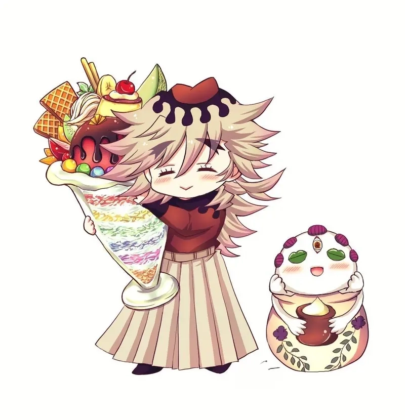 Ảnh douma chibi nhỏ xinh đáng yêu lắm