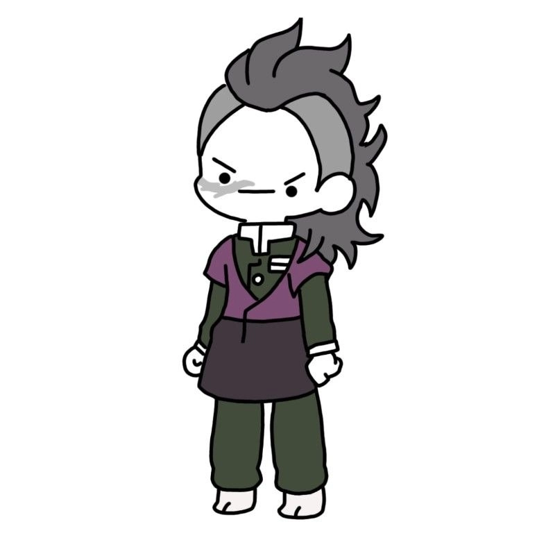 Genya chibi fanart sáng tạo từ cộng đồng