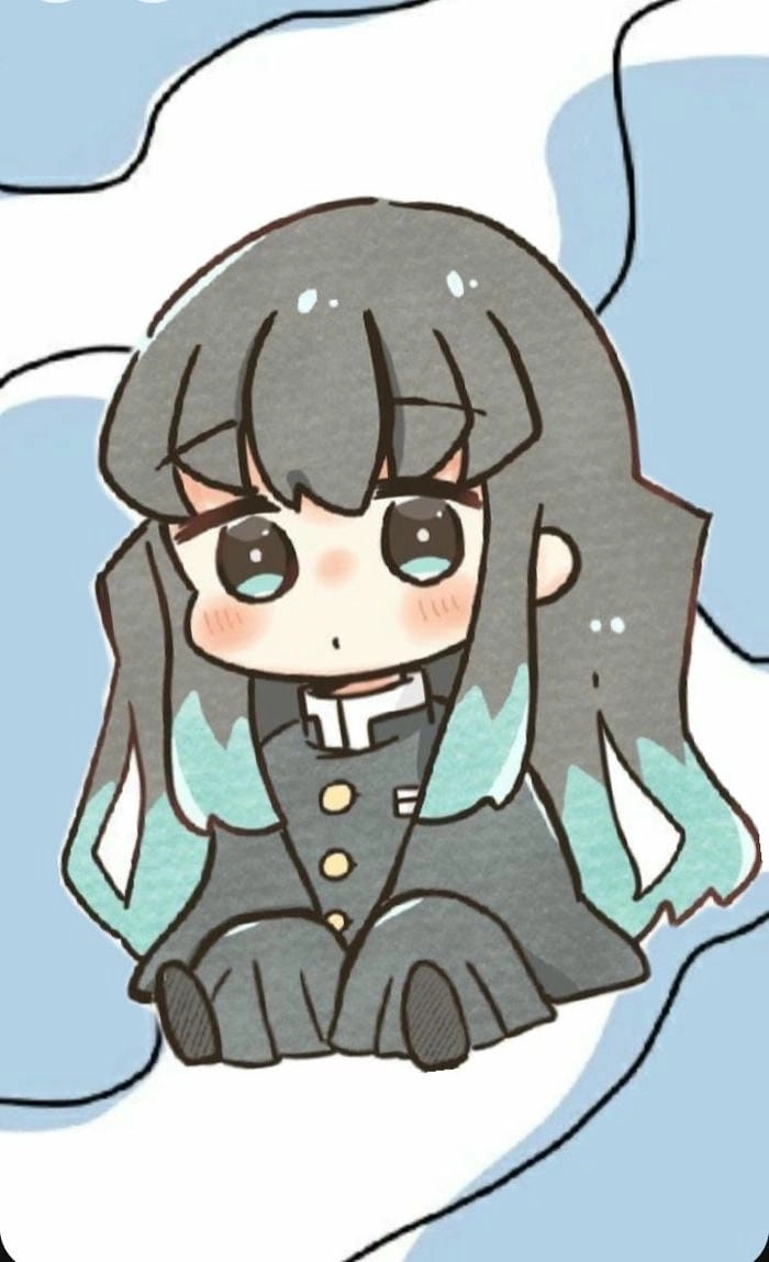 Muichiro tokito chibi tạo hình nhỏ xinh