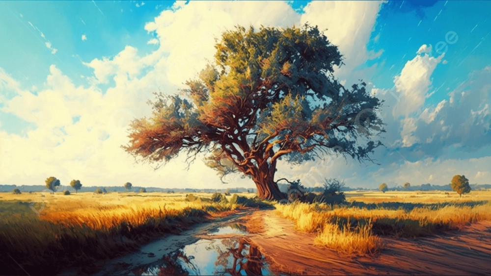 Tranh phong cảnh 4k mang vẻ đẹp sống động