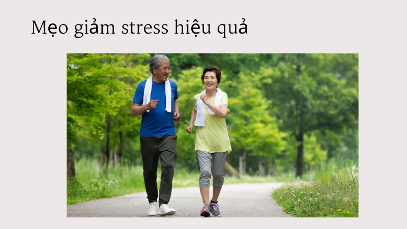 Tips giảm stress hiệu quả cho cuộc sống hiện đại