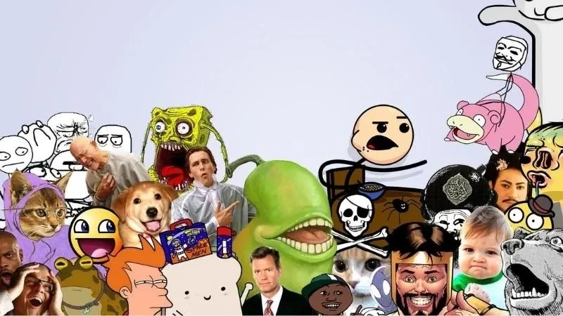 Meme chế ảnh gốc là nguồn sáng tạo phổ biến.