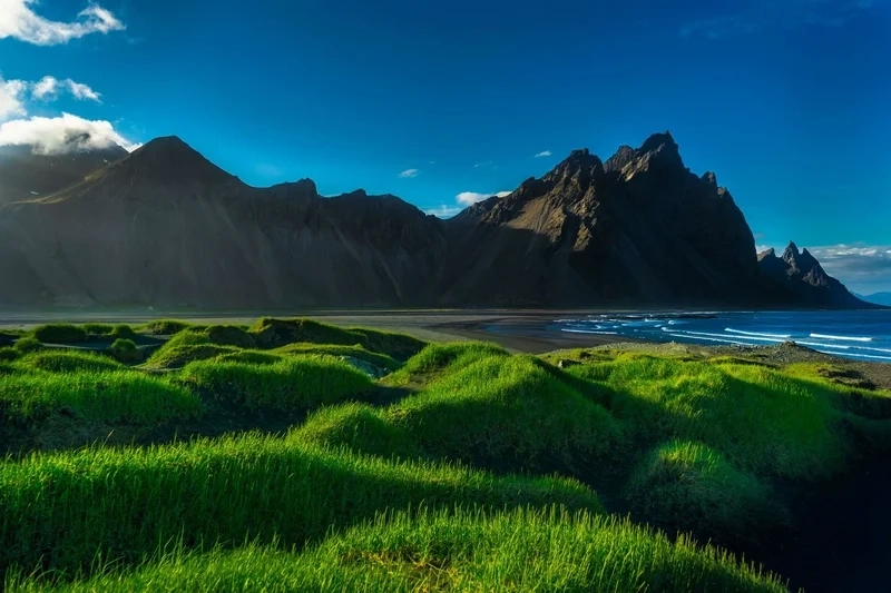 Hình nền phong cảnh đẹp 3d chân thực.