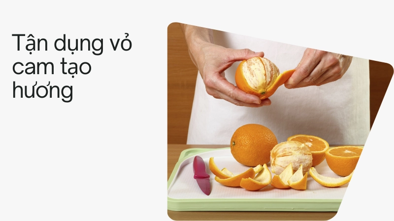 Tận dụng vỏ cam chanh làm thơm phòng ngủ