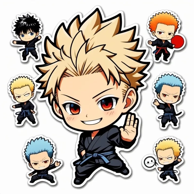 Chibi Jujutsu Kaisen chú thuật sư đầy thú vị và đáng yêu