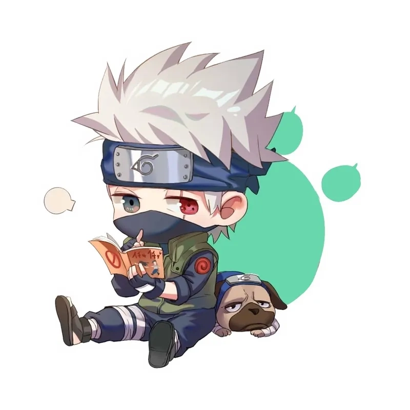 Chibi Kakashi nét đáng yêu của vị nhẫn giả thiên tài làng Lá