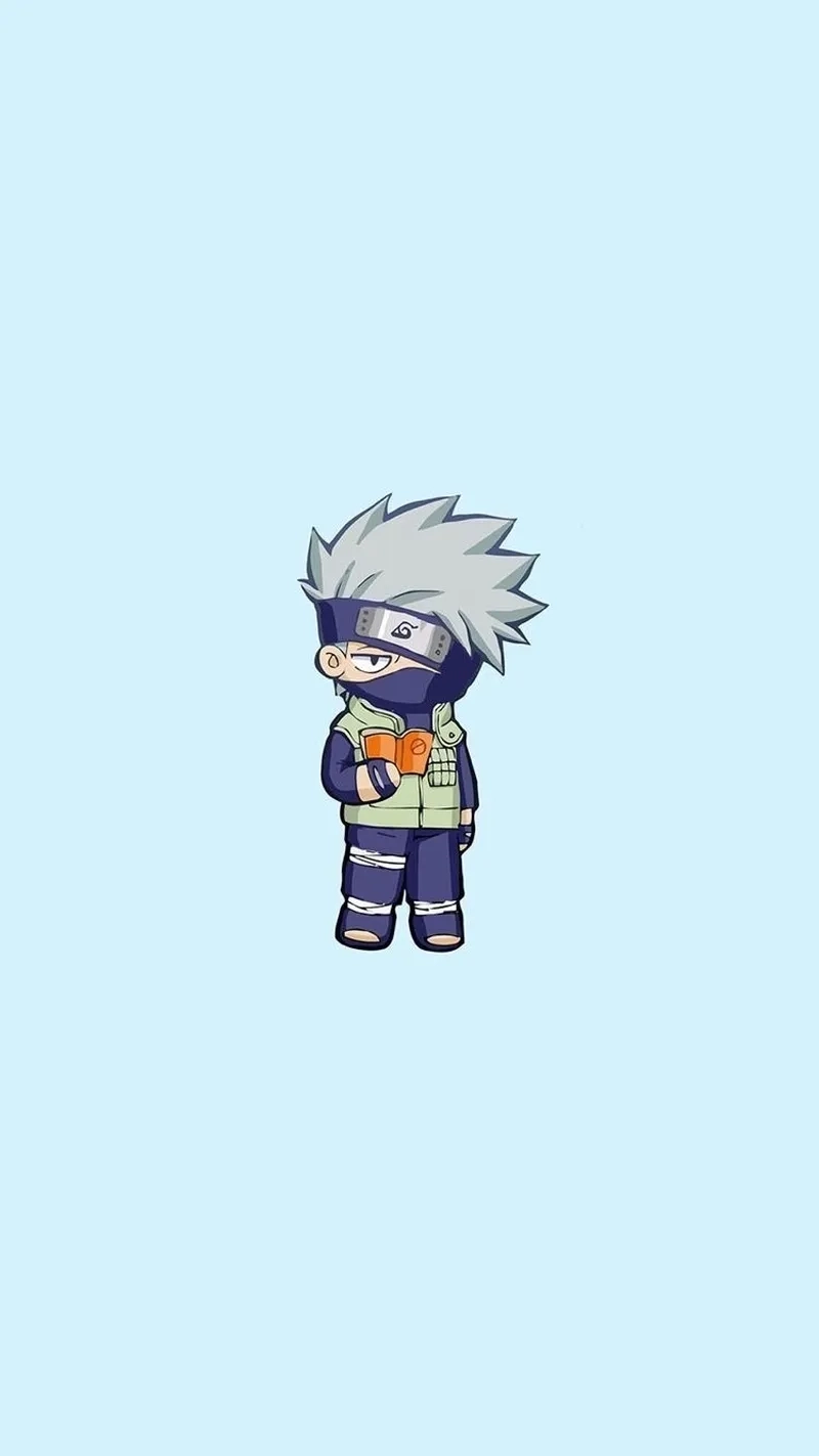 Kakashi Hatake chibi được fan Naruto yêu thích.