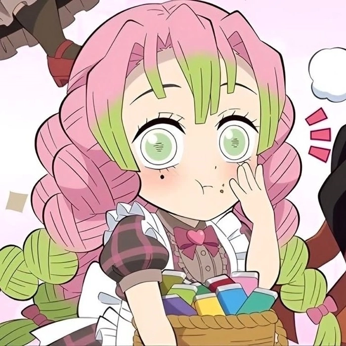 Chibi Mitsuri kawaii đúng chuẩn phong cách Nhật Bản.