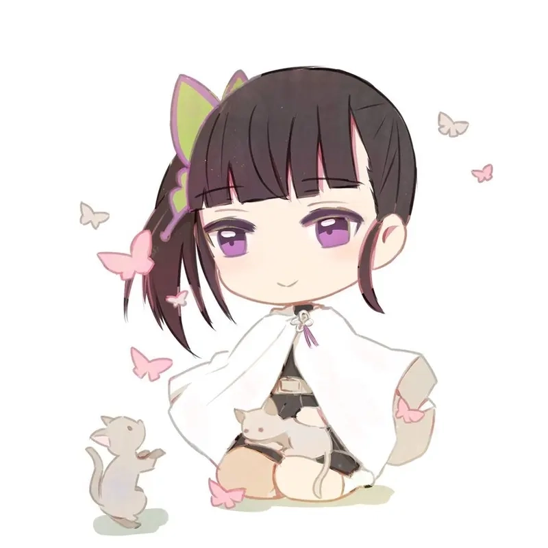 Hình Kanao chibi tái hiện nhân vật theo phong cách chibi.