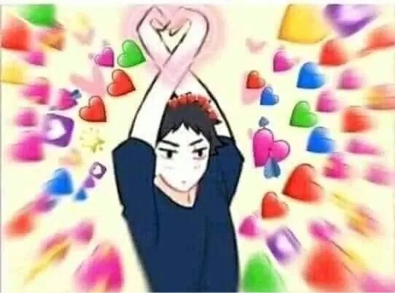 Thả tim bựa mang nét vui nhộn khó đỡ.