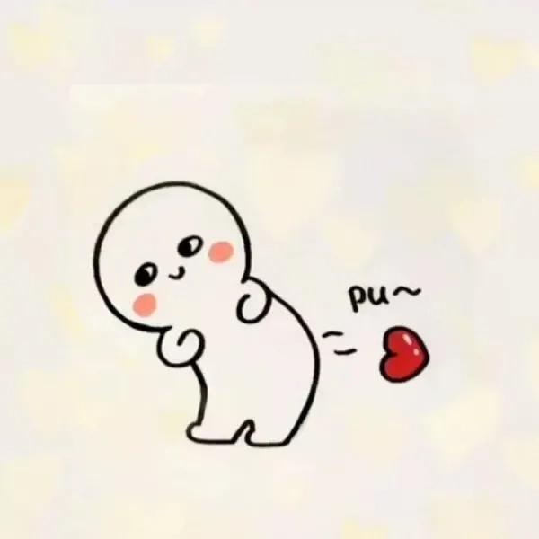 Meme thả tim hài hước rất được dùng khi comment.