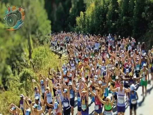 Bộ sưu tập hình ảnh ấn tượng từ trận đấu Comrades Marathon