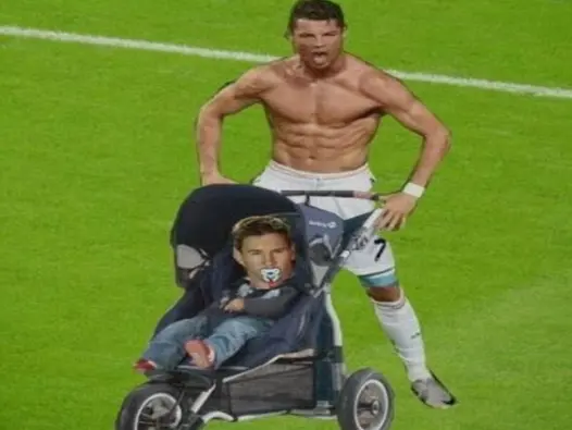 Bộ ảnh Ronaldo siu meme hài hước gây sốt cộng đồng mạng