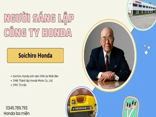 Hé lộ bí mật - Người sáng lập công ty Honda là ai thật sự?