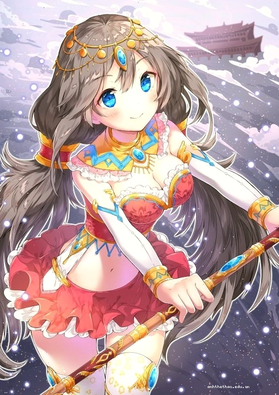 Ảnh anime nữ dễ thương với phong cách đơn giản, dễ vẽ
