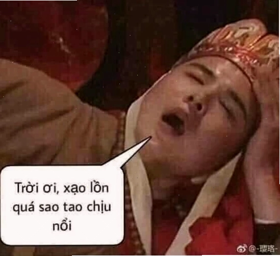 Ảnh chế Đường Tăng với biểu cảm hoang mang