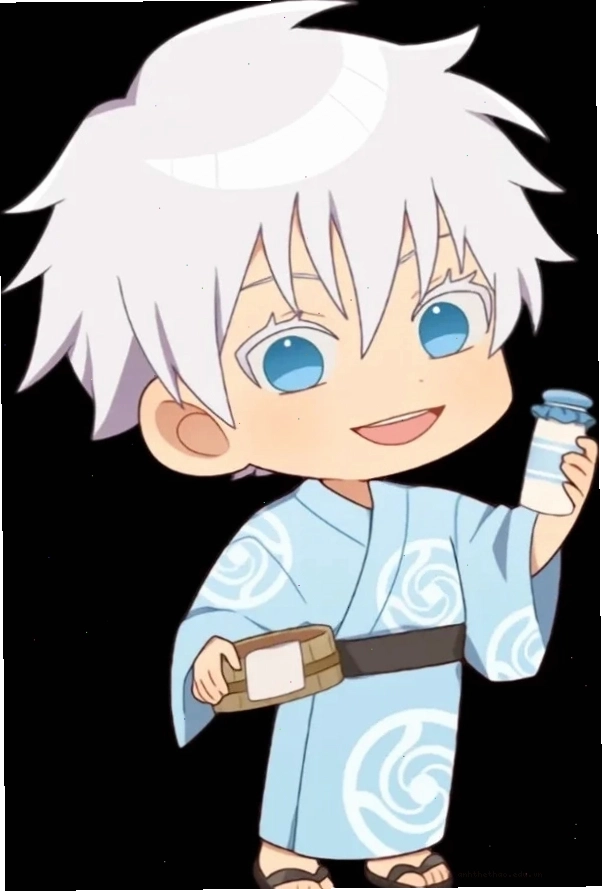 Ảnh Gộ chibi với nụ cười tỏa nắng