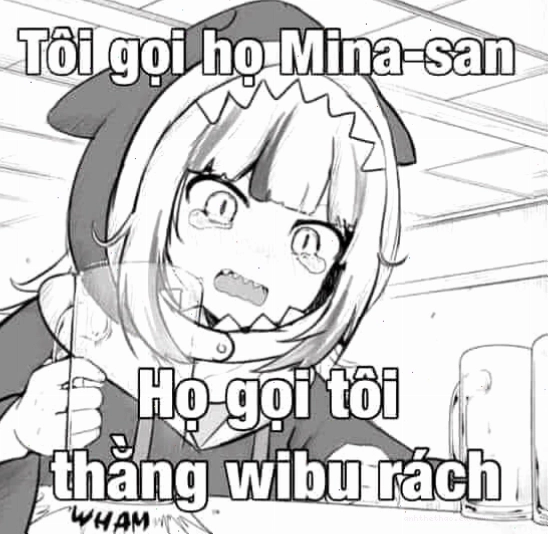 Ảnh wibu hài hước dùng làm meme độc đáo