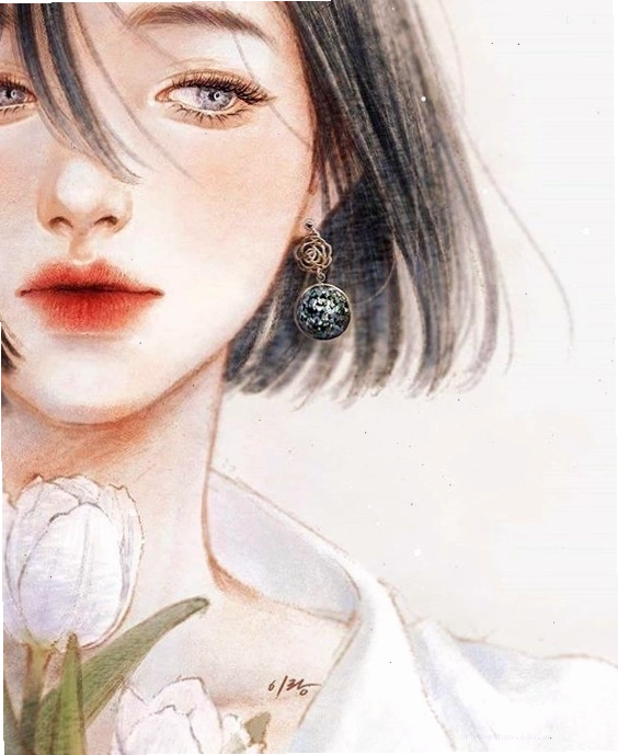 Anime nữ đẹp với phong cách cổ điển, quý phái