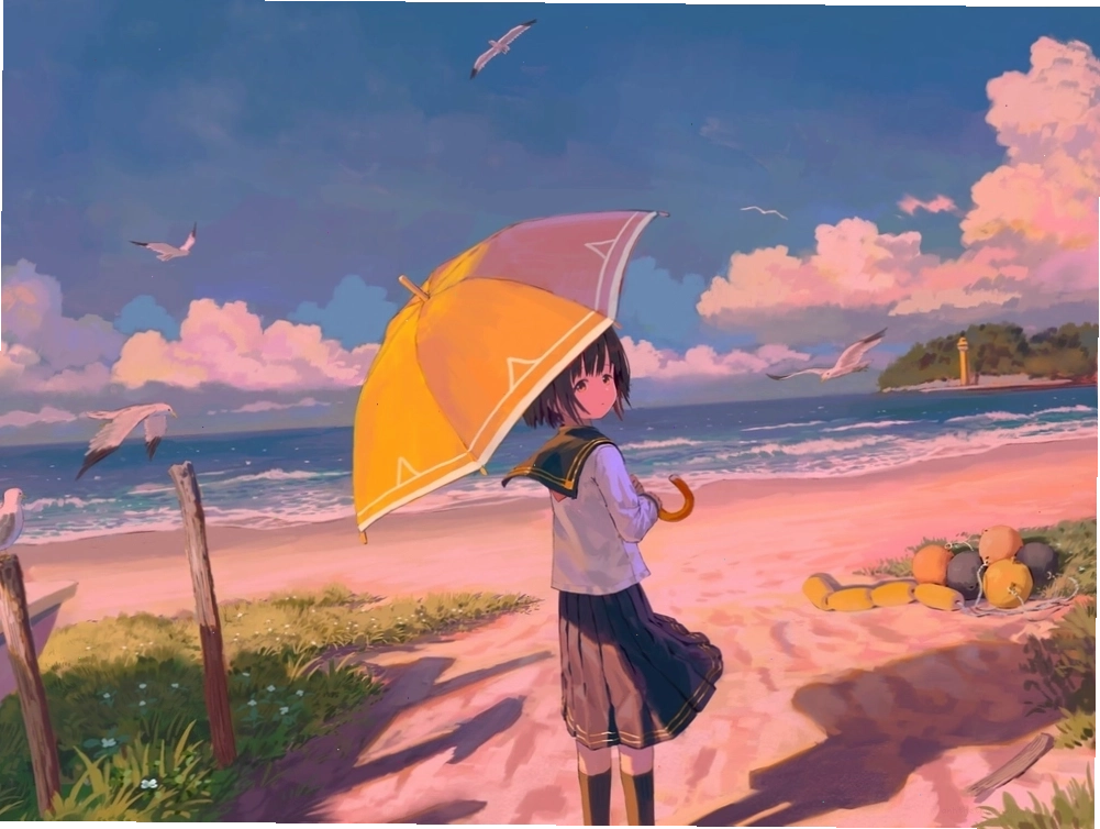 Anime nữ lạnh lùng vô cảm với nụ cười bí ẩn