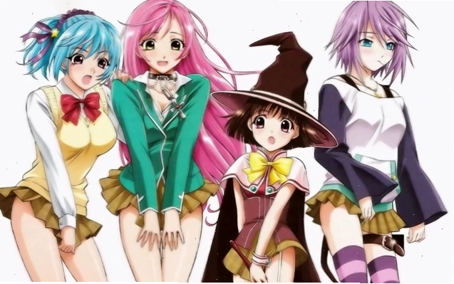 Anime Rosario + Vampire với nhân vật nữ sinh trung học đầy bí ẩn