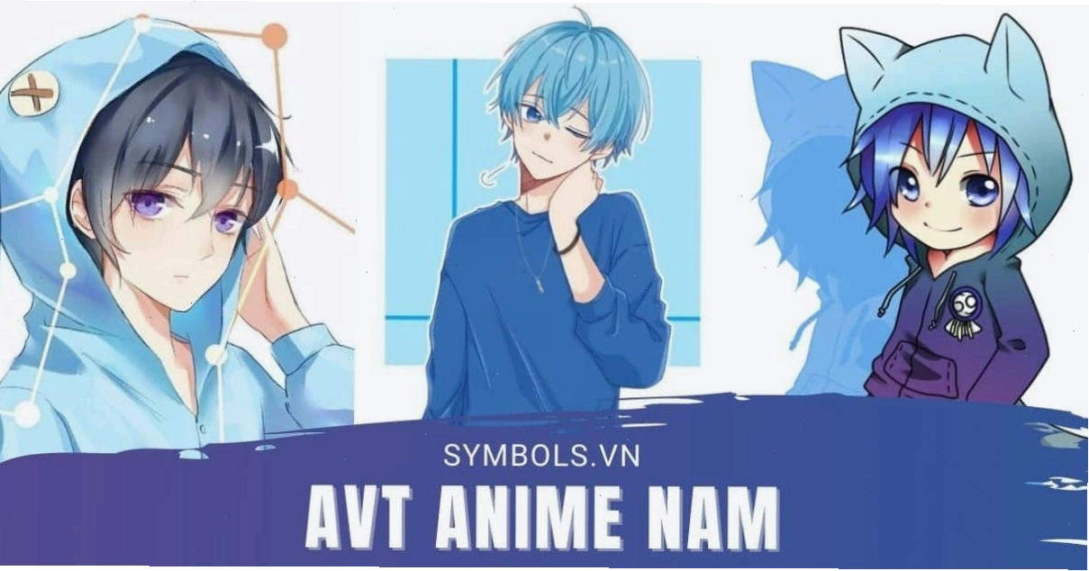 Avatar anime nam buồn với ánh mắt sâu thẳm và gam màu trầm