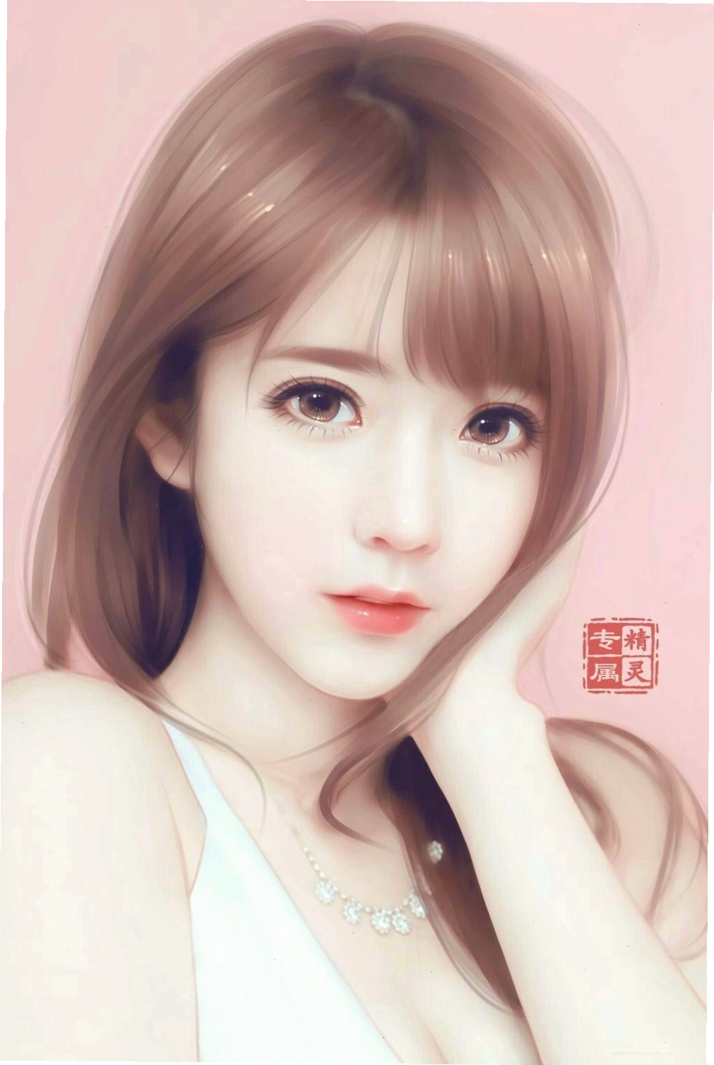 Avatar cô gái với phong cách trẻ trung, năng động
