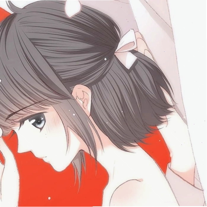 Avatar đôi anime dễ thương cho cặp bạn thân