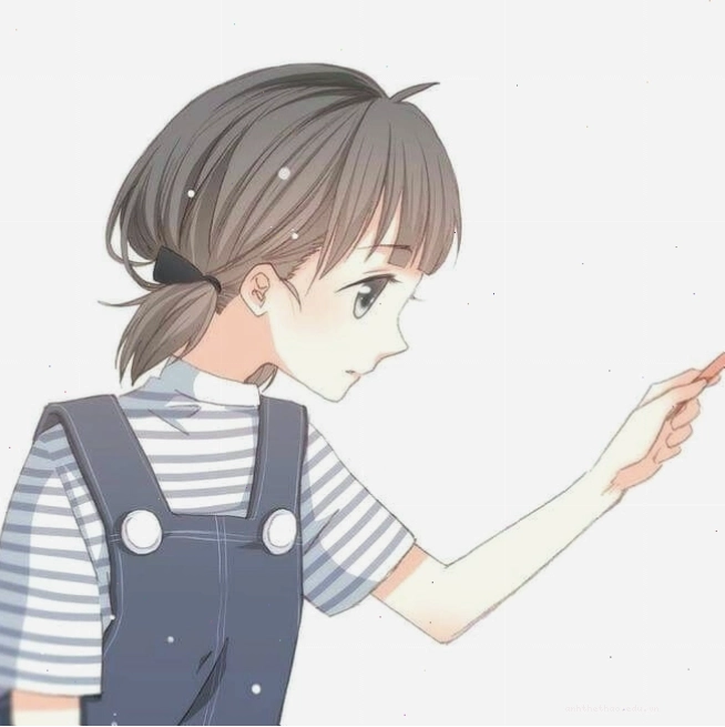 Avatar đôi anime dễ thương cho cặp đôi