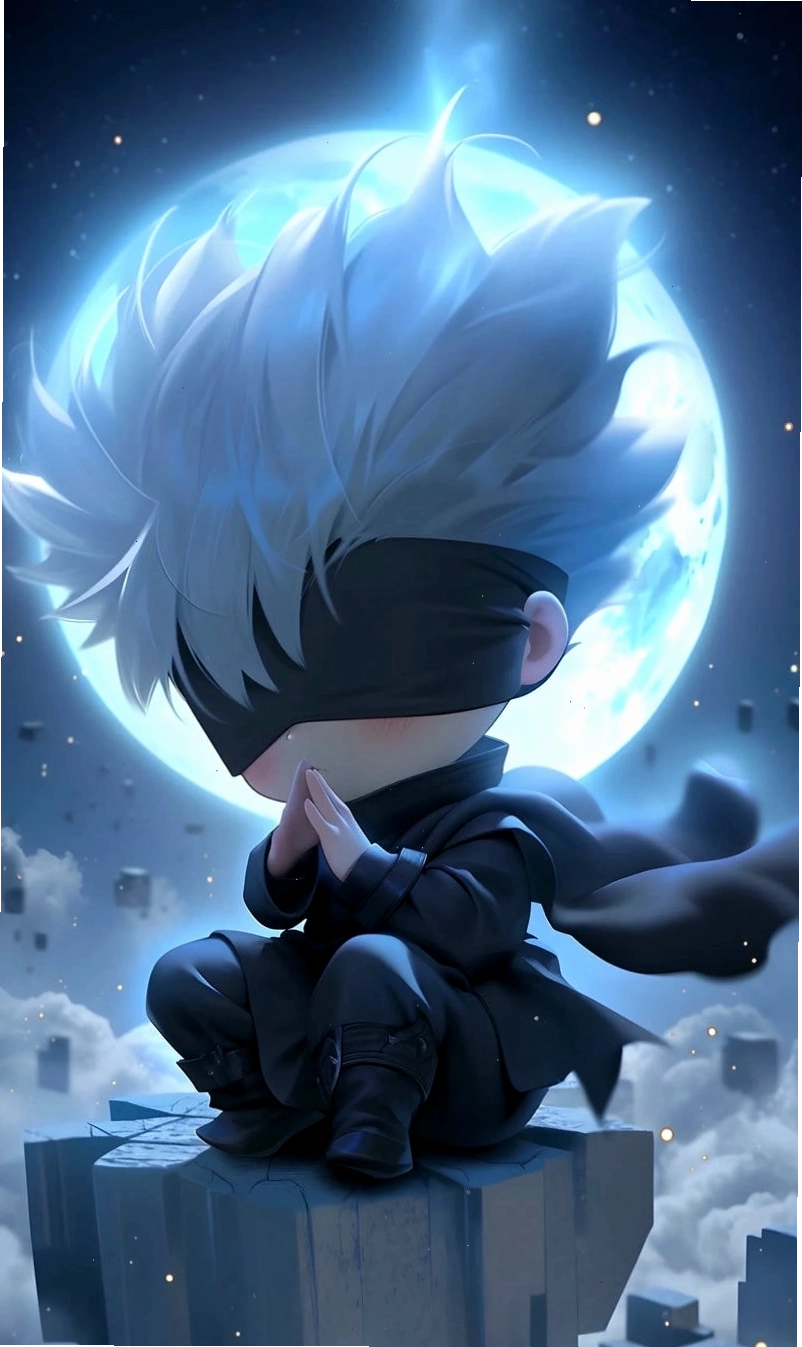 Avatar Gojo Satoru phiên bản chibi đáng yêu